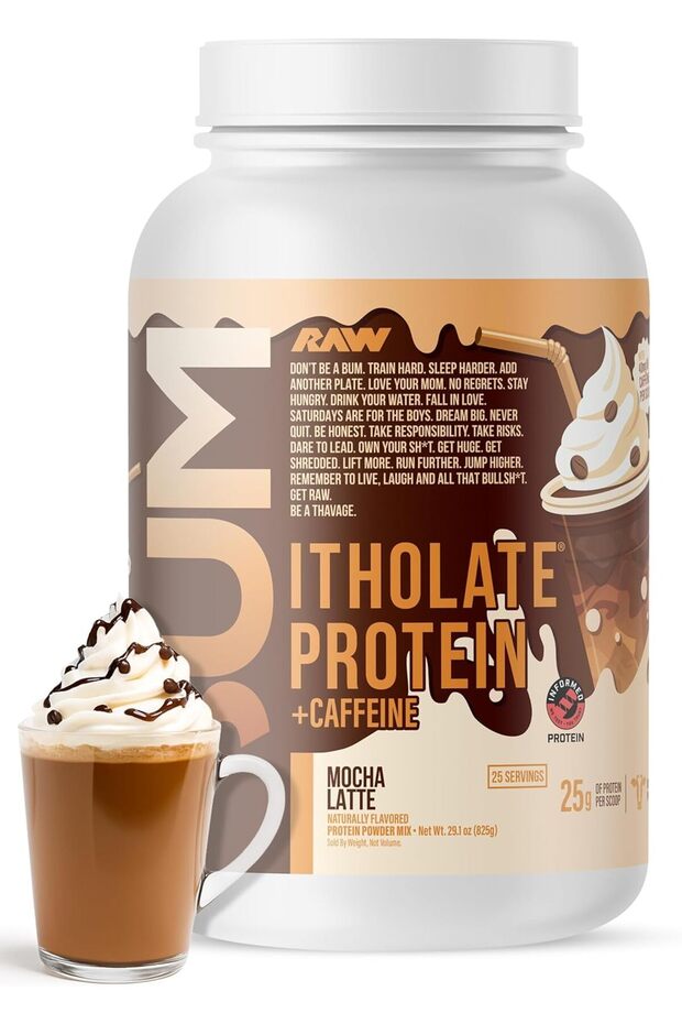 Whey Isolate Protein Powder, Mocha Latte (CBUM Itholate Protein) - 100% Grass-Fed Sports Nutrition