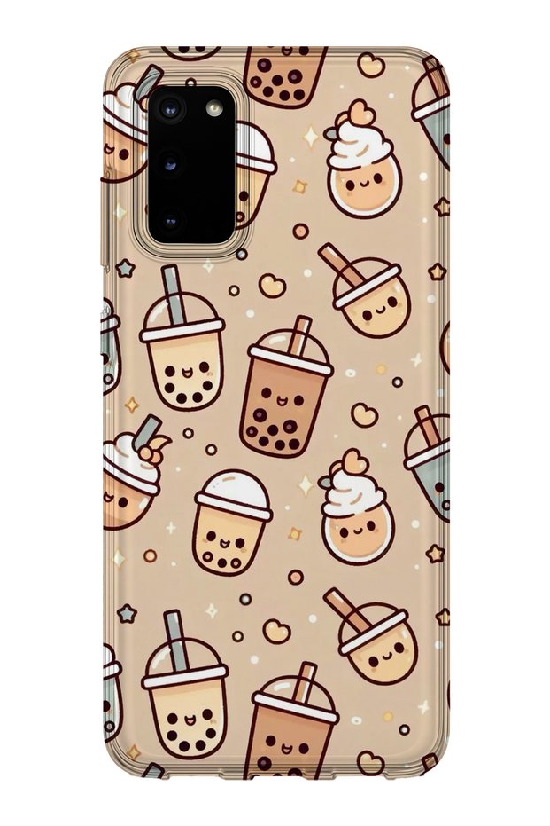 Samsung Galaxy S20 Compatible Printed Transparent Phone Case | Collection: Kawaiimilk Dreamies