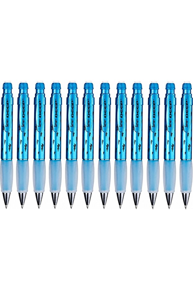 Versatil Kalem Deep 0.7 mm Metallic Blue Lightning 12-Pack