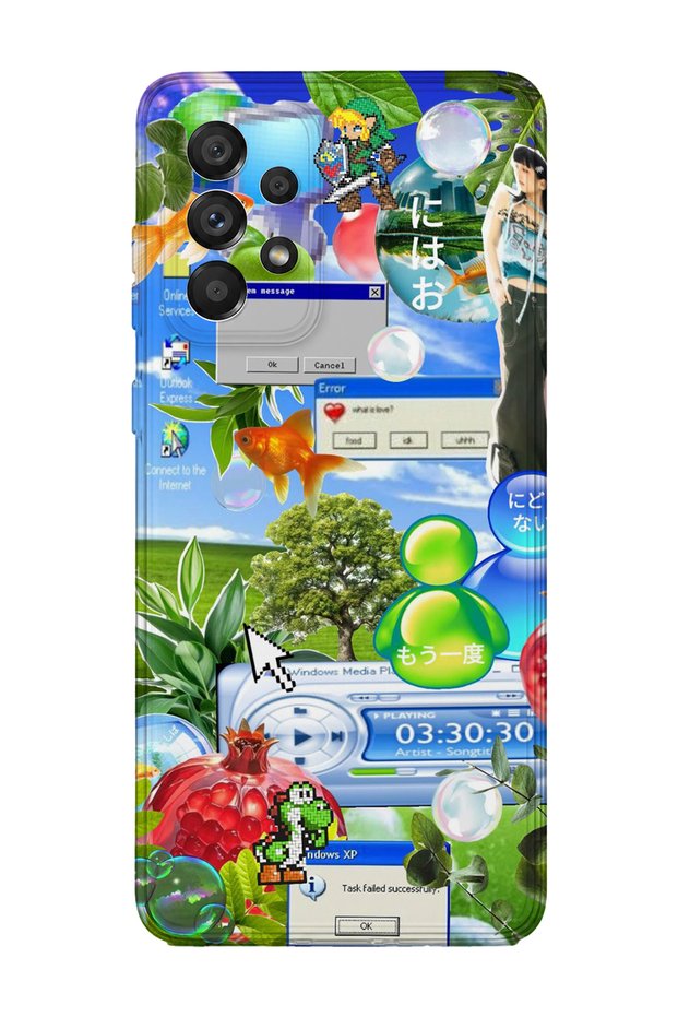 Samsung Galaxy A52 Compatible Printed Transparent Phone Case | Collection: Aeroglass Mirage