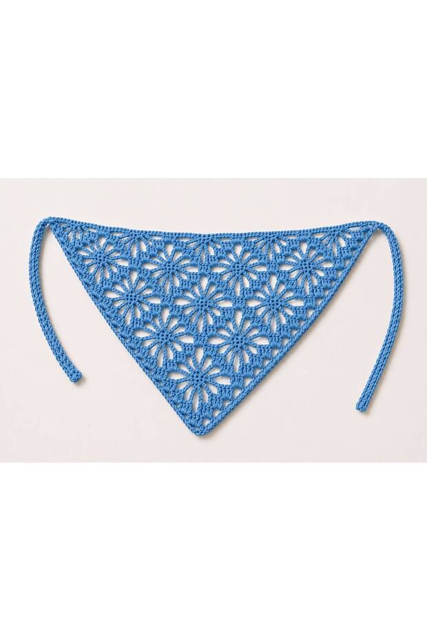 Lace Pattern Bandana