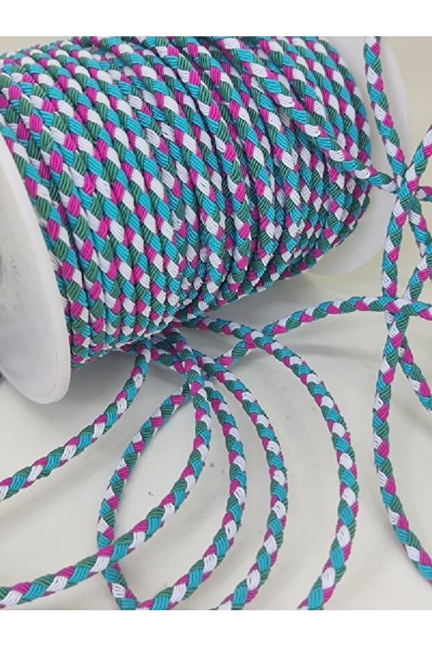 3 mm Milano Rope Multi Color Color 5 Meters