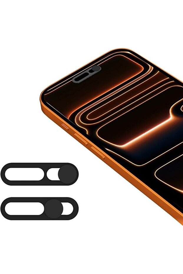 Front Camera Privacy Cover for iPhone 17 Series, Slim Sliding Webcam Shield, Designed to Avoid Blocking Face ID Sensors