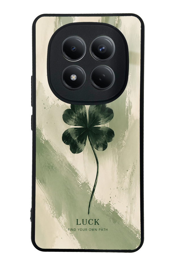 Xiaomi Redmi Note 15 Pro 4g Lucky Sage Clover Design Glossy Phone Case