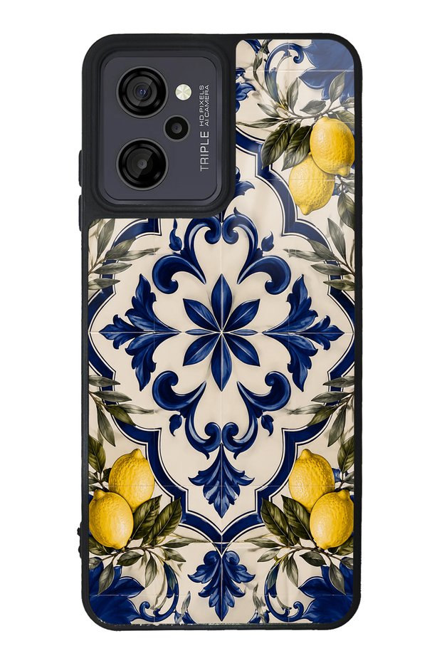 Casper M40 Royal Lemon Mosaic Design Glossy Phone Case