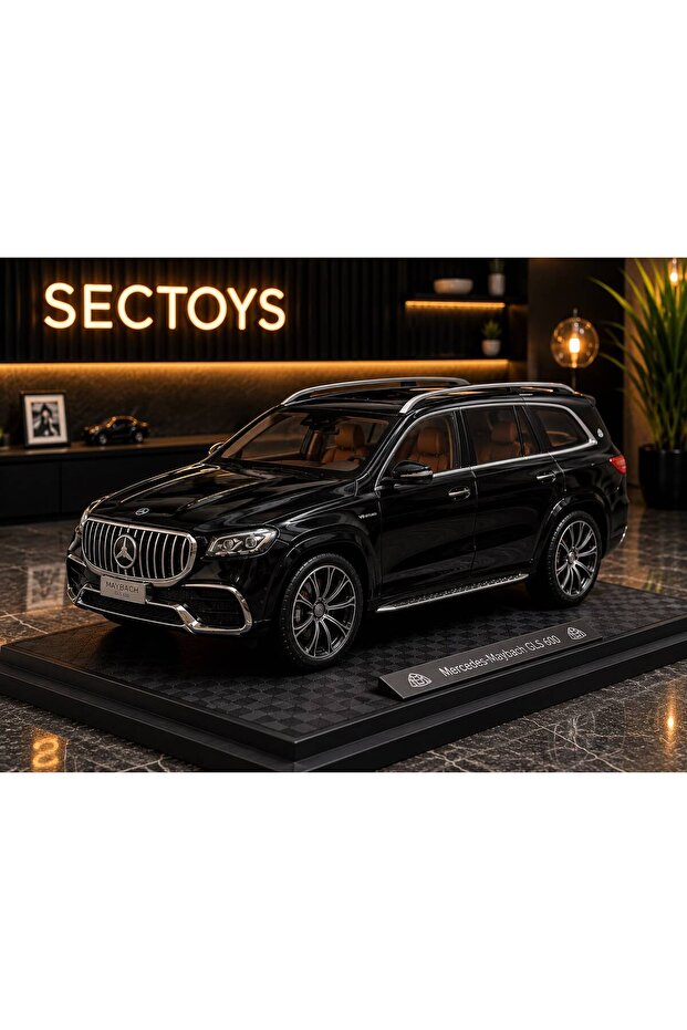 Mercedes Glc 63 Black Diecast Model Car Openable Doors 1:24 Mercedes Benz Glc 63 Model Car