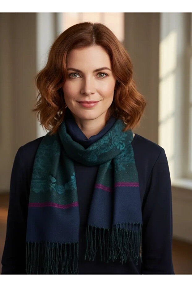 Tapestry Shawl Pattern 3
