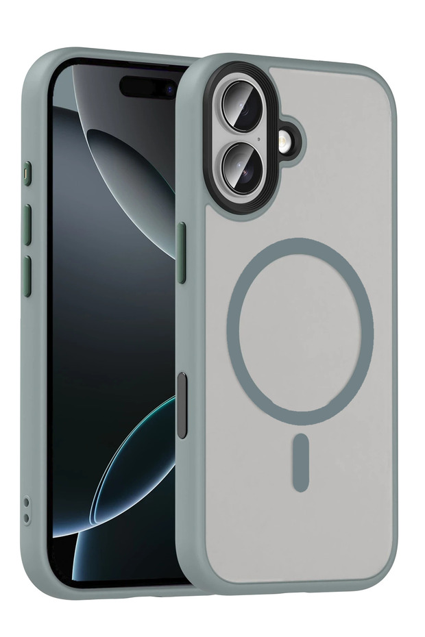 Spt-Gld iPhone 16 Megane Magsafe Cover - (101700) Titanium Gray