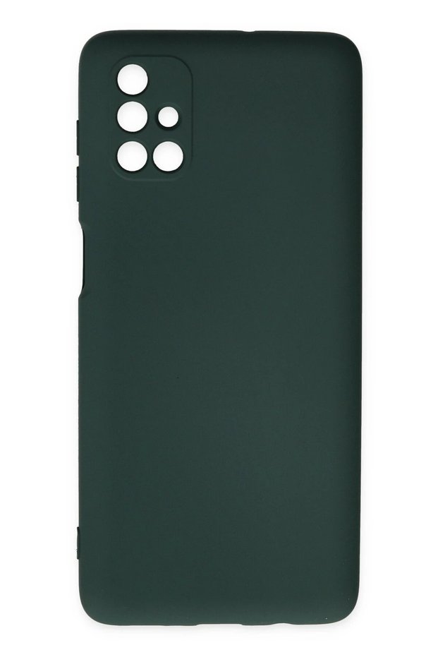 Spt-Gld Galaxy M51 Case Nano Velvet Silicone - (101402) Dark Green