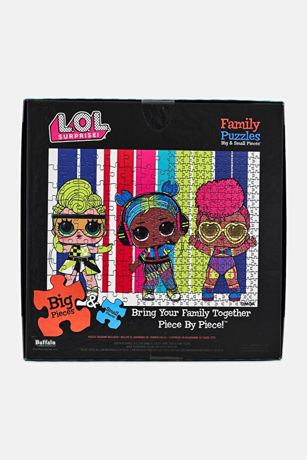 400-Piece LOL Surprise Three Stripes Jigsaw Puzzle