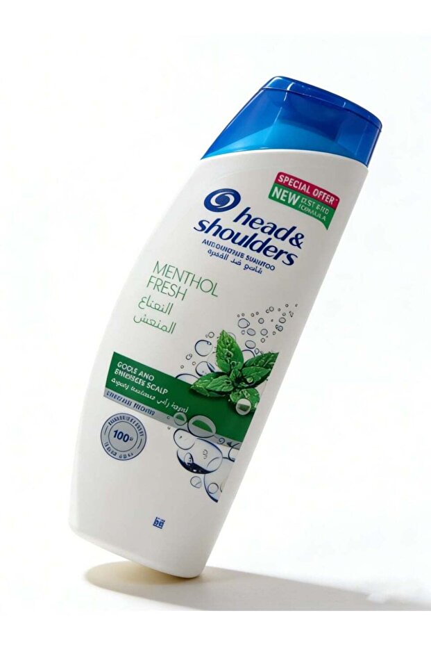 Anti Dandruff Shampoo Menthol Fresh Daily Clean with MaxFoam Technology, Clinically Proven, Prevents Dandruff Return, 350ml