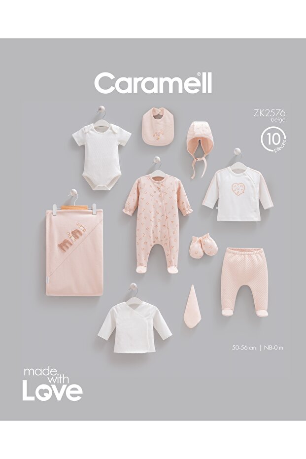 10 Piece Hospital Discharge Bodysuit Set Mini Style