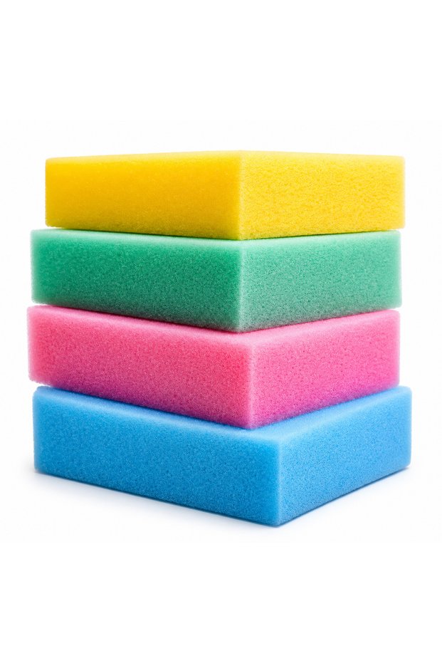 Colorful Cleaning Sponge - Car Wash Sponge - Boat Cleaning Sponge 4 Pieces