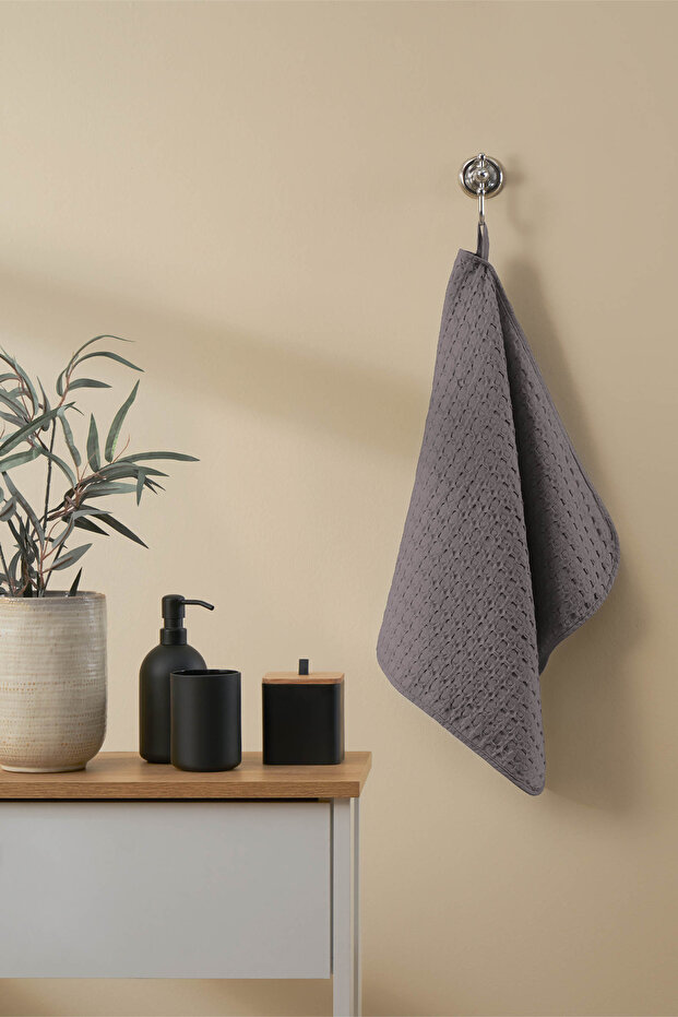 Textured Waffle Hand and Face Towel 50X90 cm