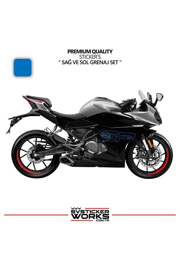 CFMOTO 250SR Grenage ملصق مجموعة اليمين اليسار نموذج ملصق ملصق عالي الجودة