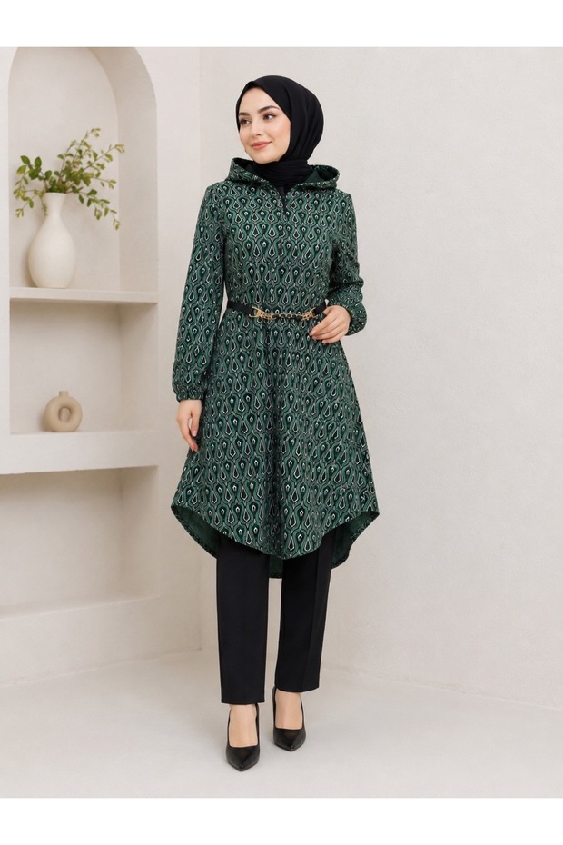 Tunik kapşonlu