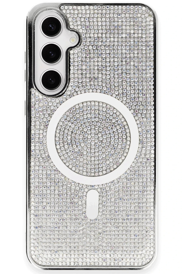 Ilkestor Galaxy S23 Case Diamond Magsafe Cover (221851) - Rainbow