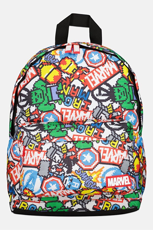 Kids Boy Allover Print Backpack, Multicolor