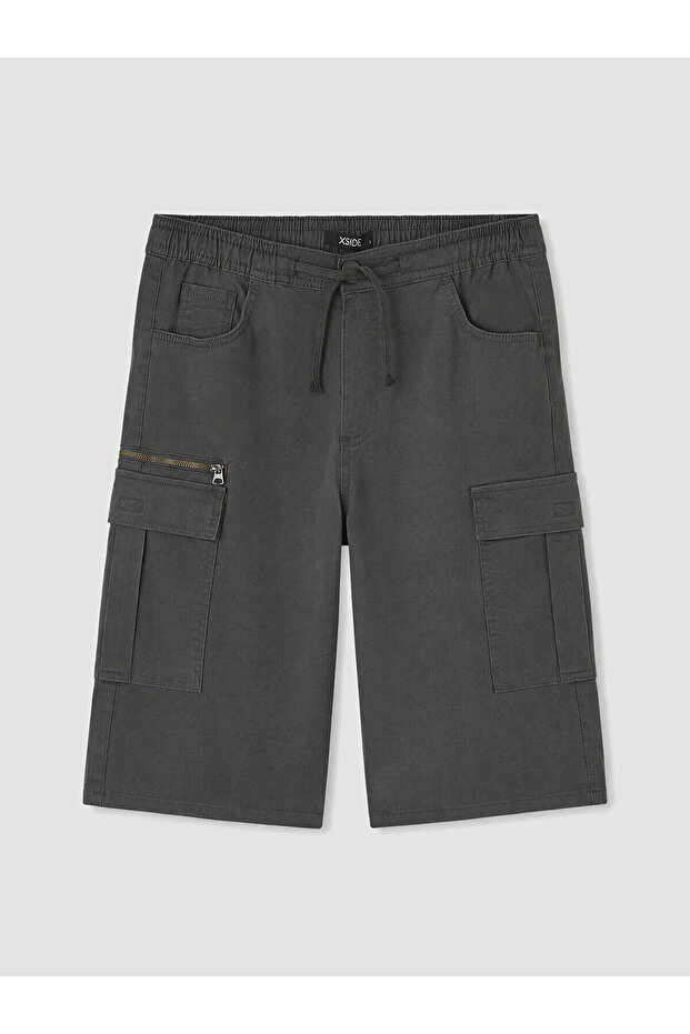 Trendlucky with Difference Relax Fit Gabardine Men's Cargo Shorts