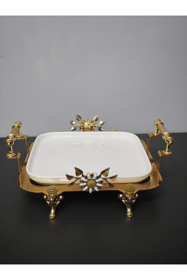 Special Laser-Cut Porcelain Square Serving Plate Luxury Presentation Dishes Tableware Kitchen Home