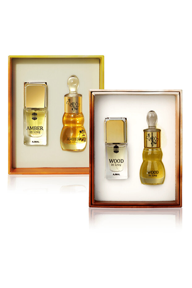 Amber In Love & Wood In Love Set | EDP & Perfume Oil Bundle