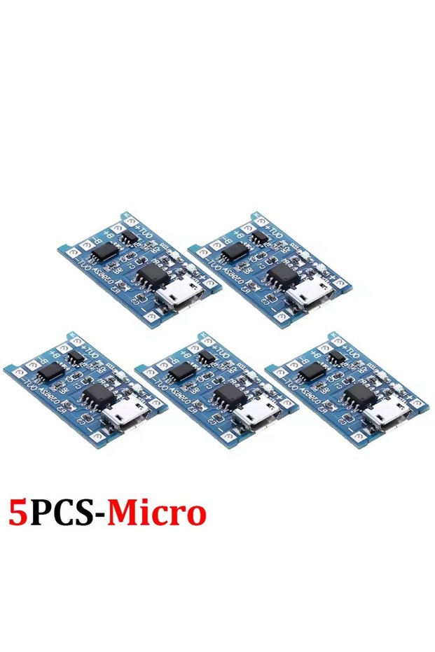 5X-Micro 1-20Pcs Type-C/Micro/Mini USB 5V 1A 18650 Tp4056 Lithium Battery Charger Module Charging Bo