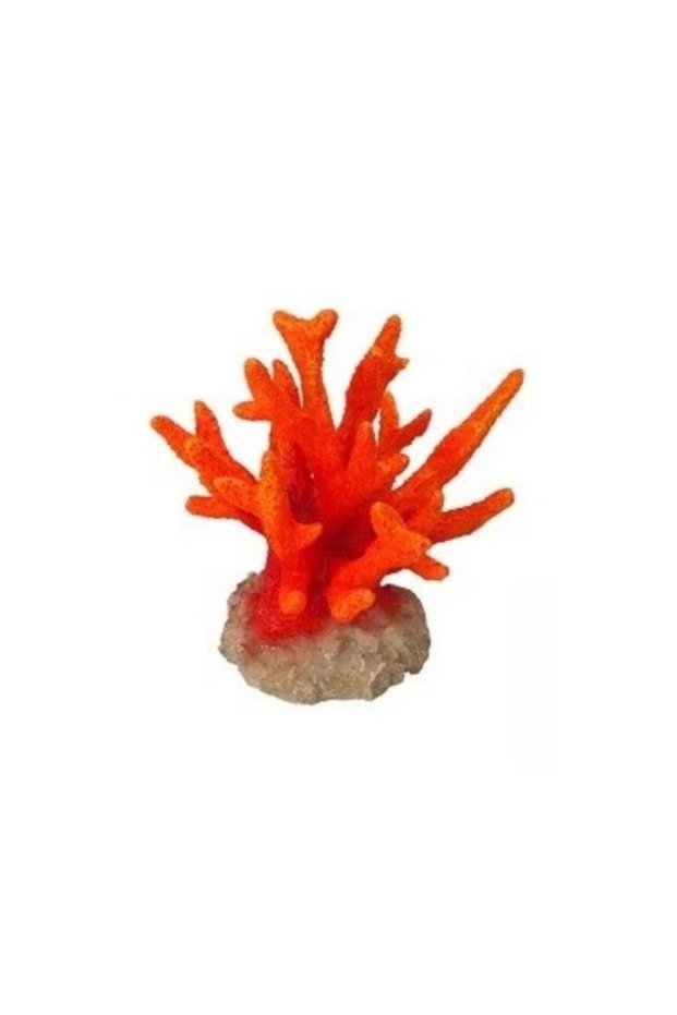 Coral Seriatopora Red for Aquariums 8.5x8.5x9cm