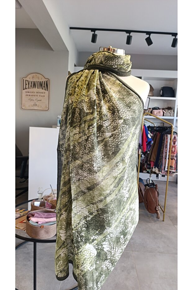 Scarf Bi̇anca Tensel Shawl Daily Use