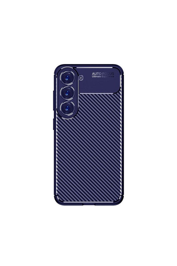 Compatible Case Carbon Design Ultra Slim Structure Cover for Samsung Galaxy S23 Plus Mobile Phone