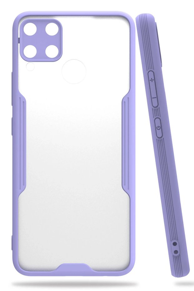 Aconcept Realme C15 Case Platinum Silicone (181000) - Lilac