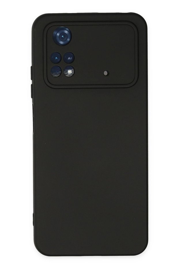 Aconcept Poco M4 Pro 4g Case Nano Velvet Silicone (12233) - Black