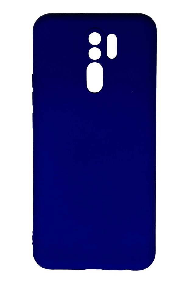 Aconcept Redmi 9 Case Nano Inside Velvet Silicone (20119) - Navy Blue