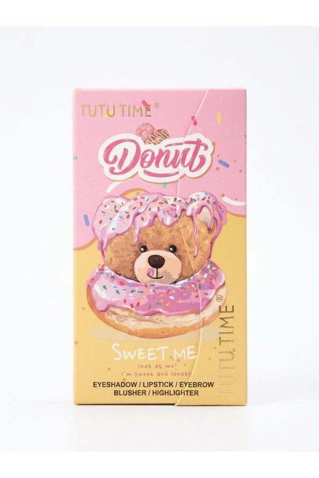 Professional Makeup Kit – Pink Teddy Donut Edition
