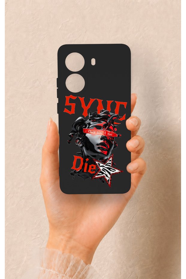 Poco X7 Pro Compatible Sync Die Patterned Silicone Case