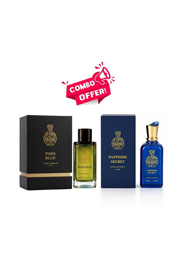 Combo Pack (Posh Blue + Sapphire Secret)