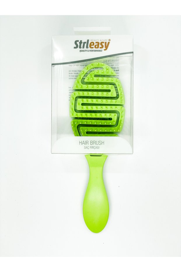 Jasmine Scented Flexible Hair Combing Brush – Anti-Static Detangling Hair Brush to Prevent Hair Breakage 7050