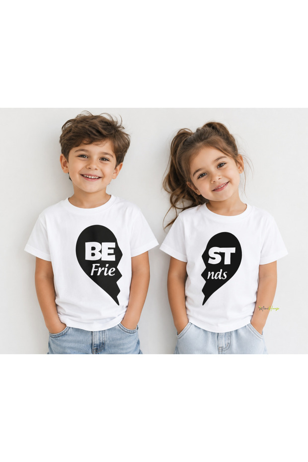 Twin Brothers - Friend T-Shirt (Price Per Piece. Add Your Sizes to the Cart to Create a Combination.)