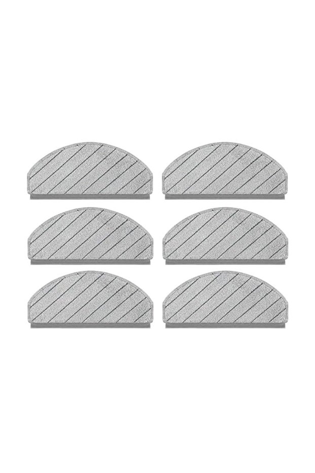 Replacement Mop Pads for Ecovacs DEEBOT N20 N30 Plus Compatible with N20 PRO Family Robot Vacuum Accessories N20 PLUS Microfiber Cloths 6-Pack