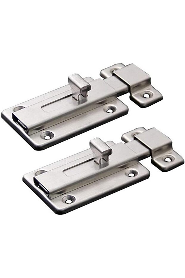 Door bolts, 2-pack stainless steel latch sliding door locks