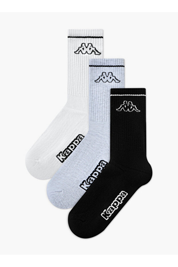 3PK LOGO JQ CREW SOCKS A