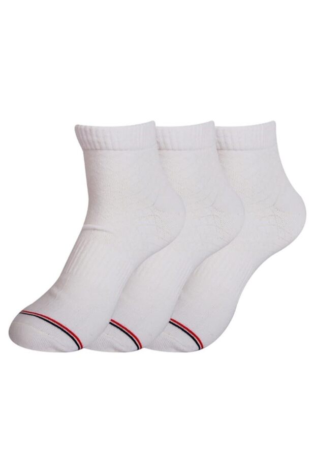 Men's Midi Socks, Egyptian Cotton Breathable Crew Socks for Everyday Wear, Size 40-45, Pack of 3