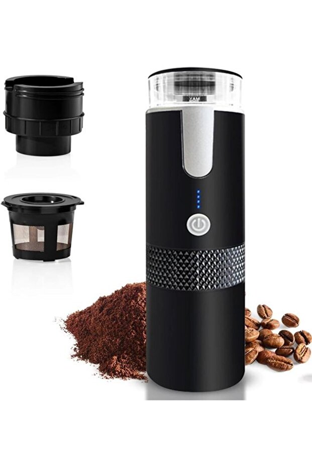 Portable Coffee Machine - Car Coffee Maker - Compact -