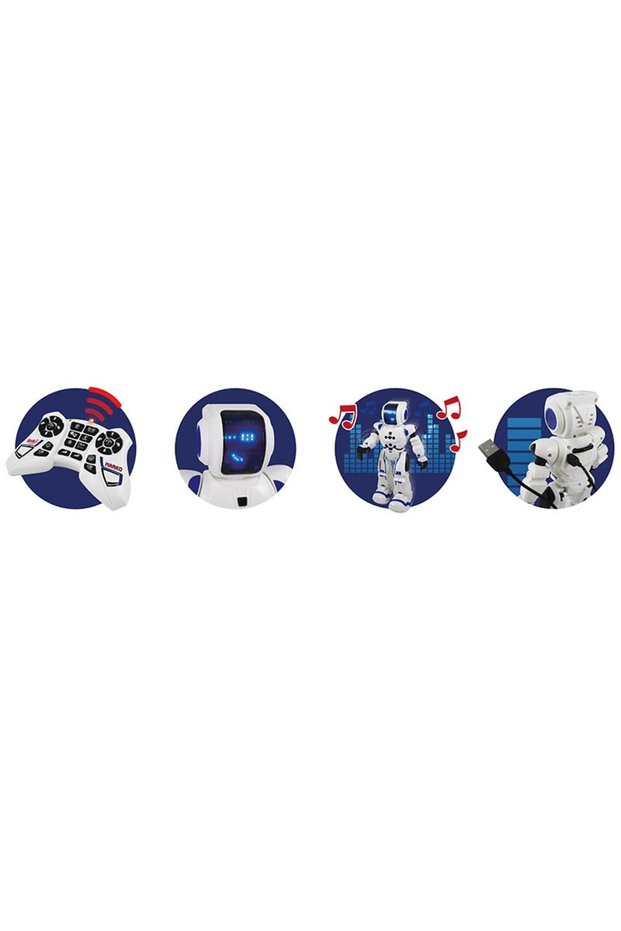 Robot interactiv cu telecomandă, 20 de moduri de interacțiune Marko