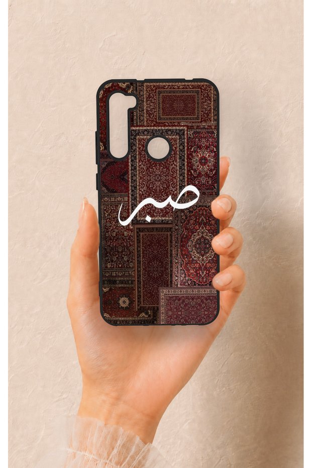 حافظة سيليكون منقوشة بنمط السجاد العرقي المتوافق مع Redmi Note 8
