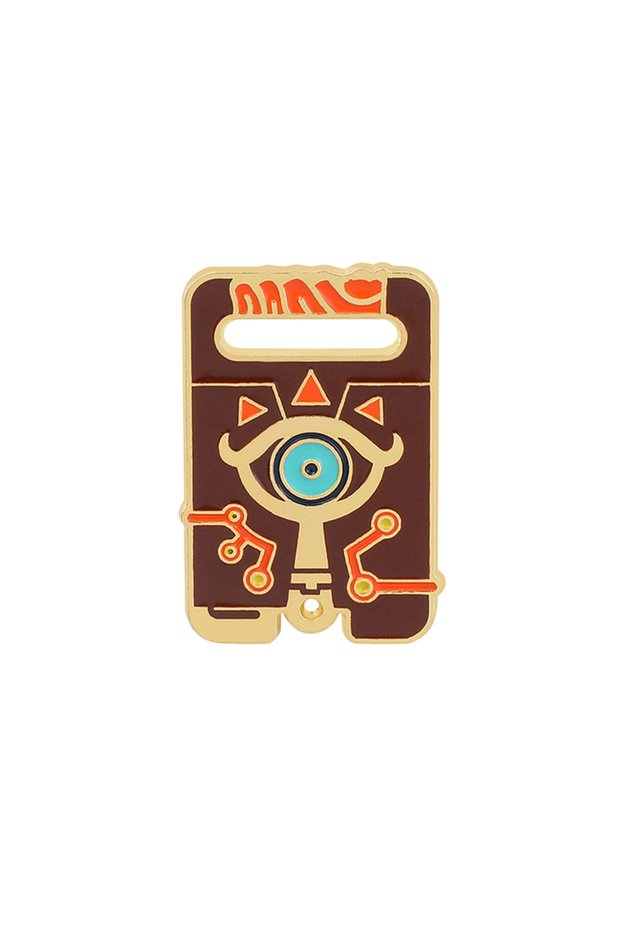 Bandai Enamel Pins Fantasy Adventure Game Inspired Enamel Pins Hero, Shield, Sword & Mask Lapel Broo
