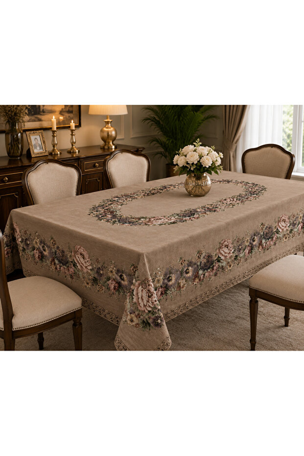 Şönilli Goblet Tablecloth 160X260