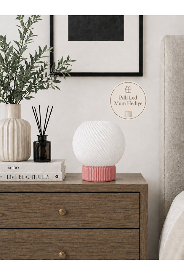 3D Baskı Mini Dekoratif Masa Lambası