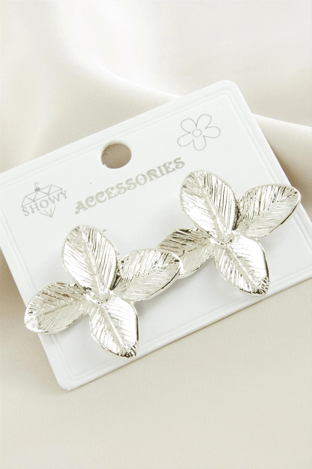 Flower Metal Earrings