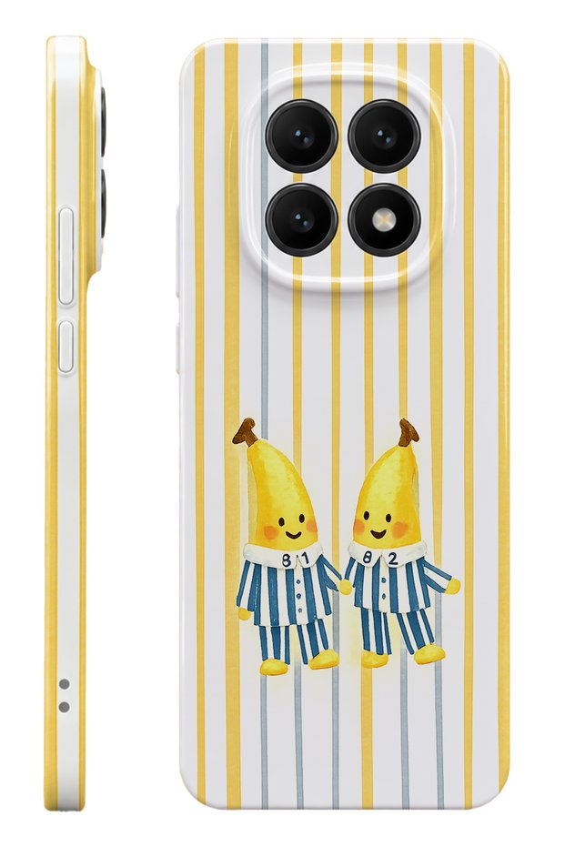 Xiaomi Redmi Note 14 Pro |   Banana Protect Slim Glossy Full Print Camera Protected Phone Case