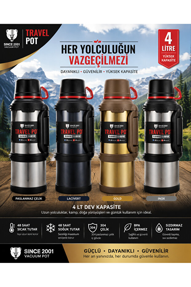 d.kadı 4 litre kapasiteli